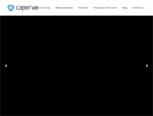 Tablet Screenshot of caperva.com